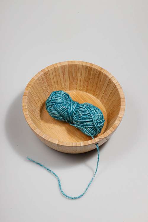 Yarn Bowl Bamboo (taps)