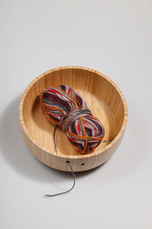 Yarn Bowl Bamboo (recht)