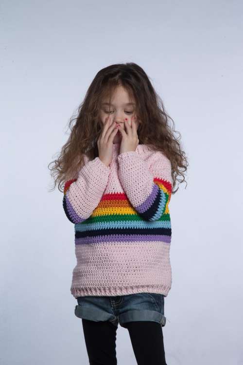 Regenboogtrui - Afbeelding 5