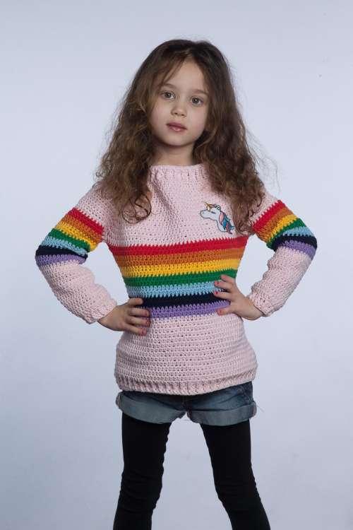 Regenboogtrui - Afbeelding 3