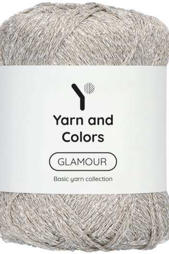 Metallic garen Yarn and Colors Glamour