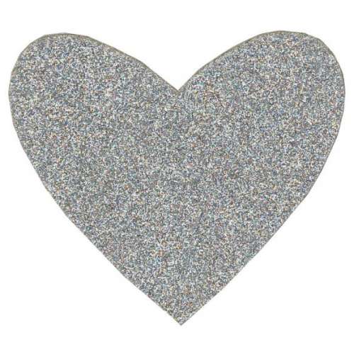 Applicatie Hart glitter