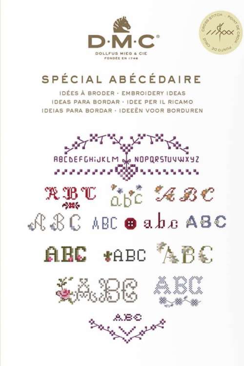 DMC Kruissteek Booklet Alfabet