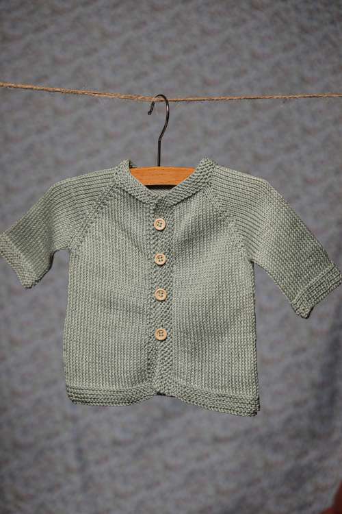 Babyvestje gebreid