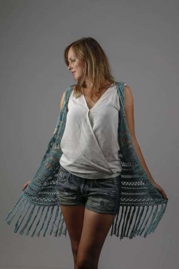 CreaChick Boho Ibizavest Haakpakket