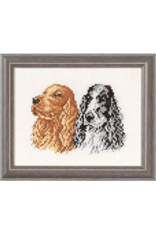 Borduurpakket Cockers Spaniel