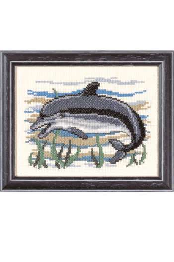 Borduurpakket Dolfijn