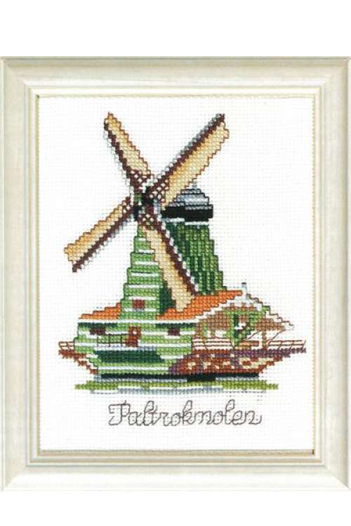Borduurpakket Molen