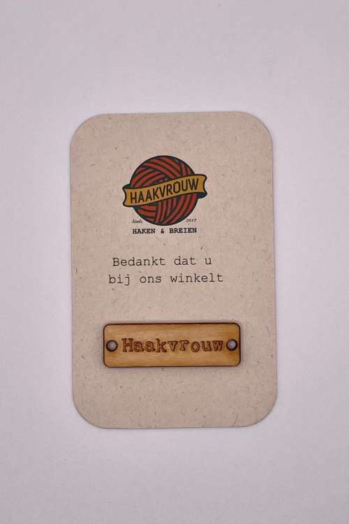 Haakvrouw Tag Hout