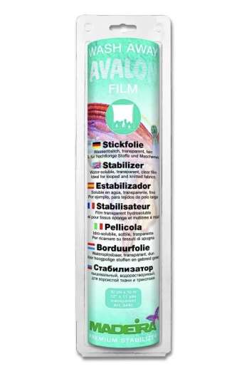 Borduurstabilisator Madeira Avalon Film 0,3 x 10 mtr