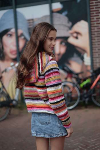 Hoodie Vest Haakpakket