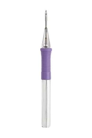 Pony Punch Needle 12 cm met draaddoorhaalder