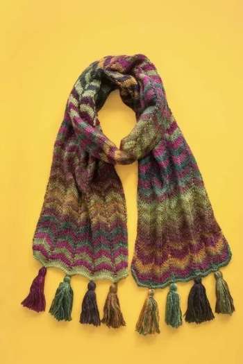 Harvest Scarf Knit Kit