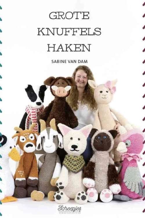 Grote knuffels haken - Sabine van Dam