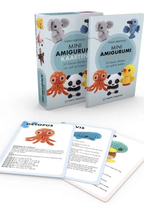 Mini Amigurumi Kaarten - Sarah Abbondio