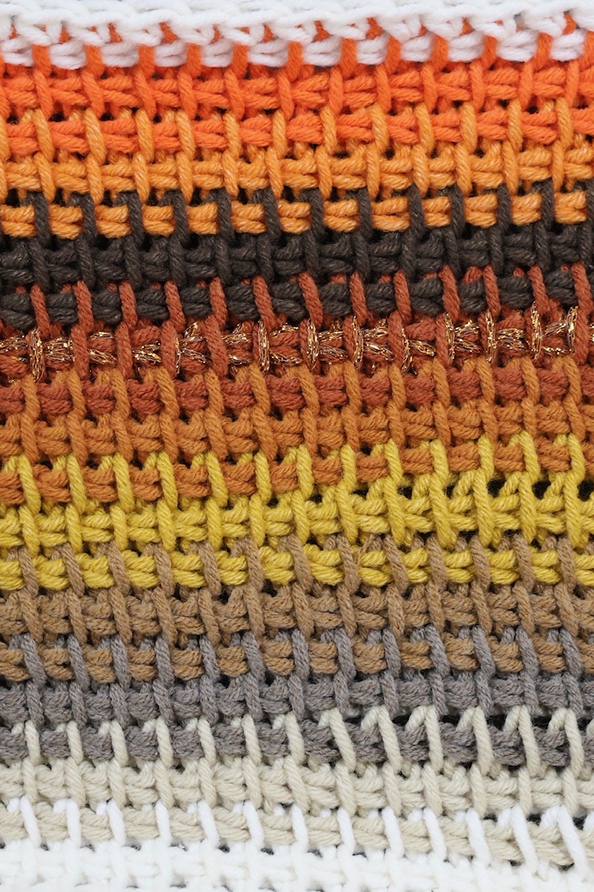 Temperatuurdeken Tunisch Gehaakt