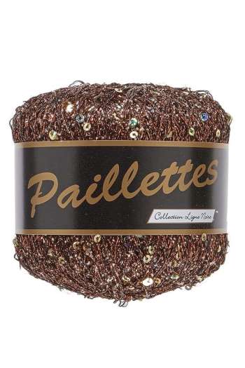 Metallic garen met Pailletten