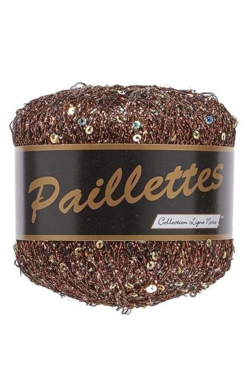 Metallic garen met Pailletten