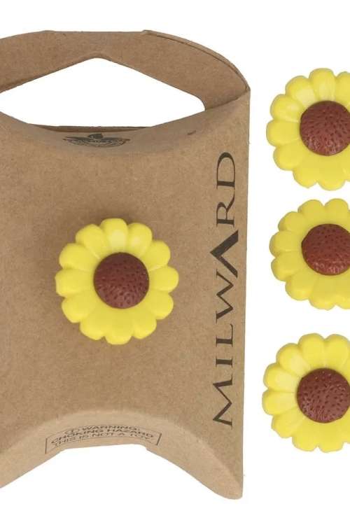 Knoop Zonnebloem 4 stk