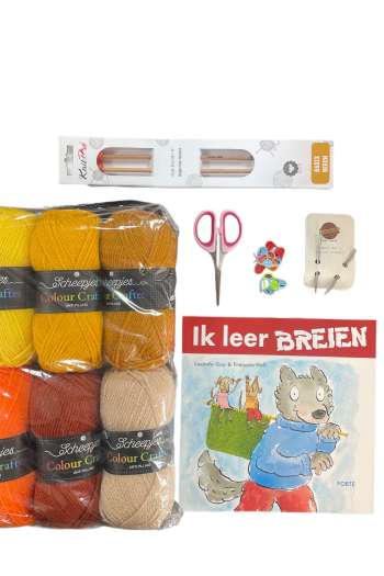 Starterkit Breien voor kinderen Clogs
