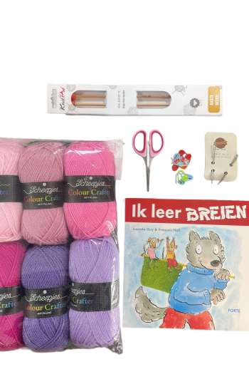 Starterkit Breien voor kinderen Tulip Fields