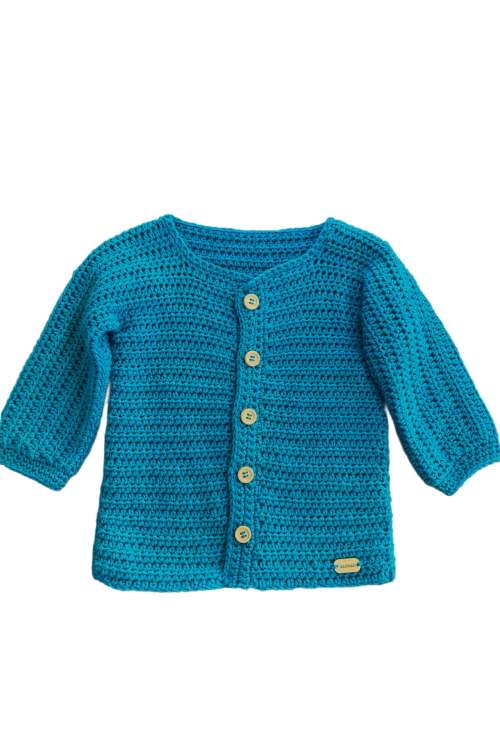 Baby Cardigan Basic Crochet