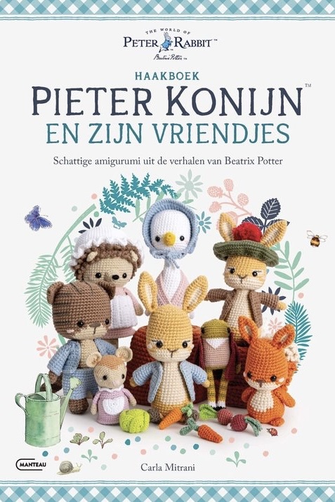 Haakboek Pieter Konijn en zijn vriendjes - Carla Mitrani