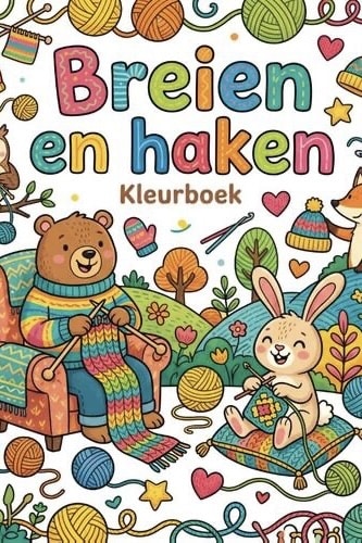 Breien en Haken Kleurboek