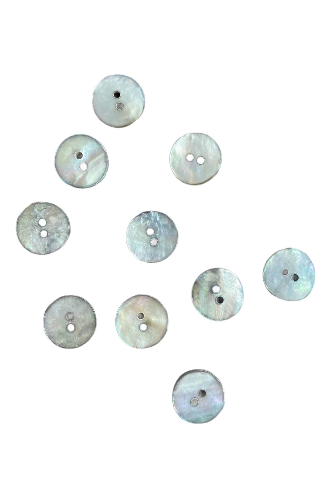 Knoopjes Mother of pearl 10 stuks
